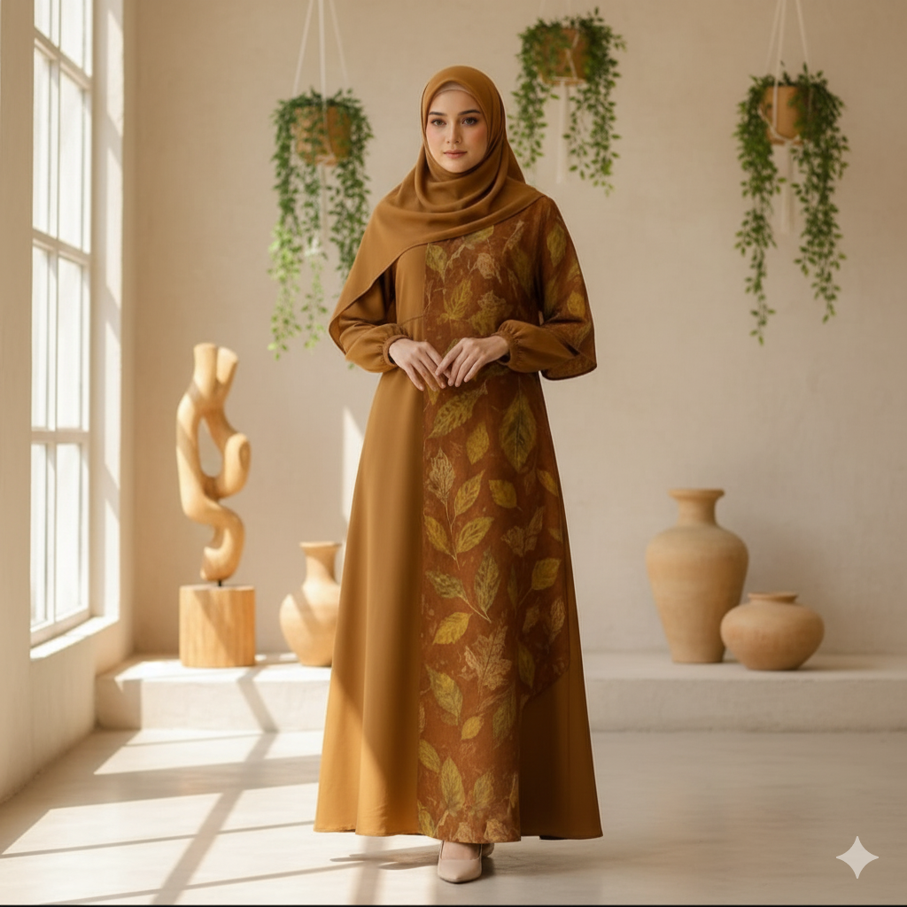 Gamis Ecoprint